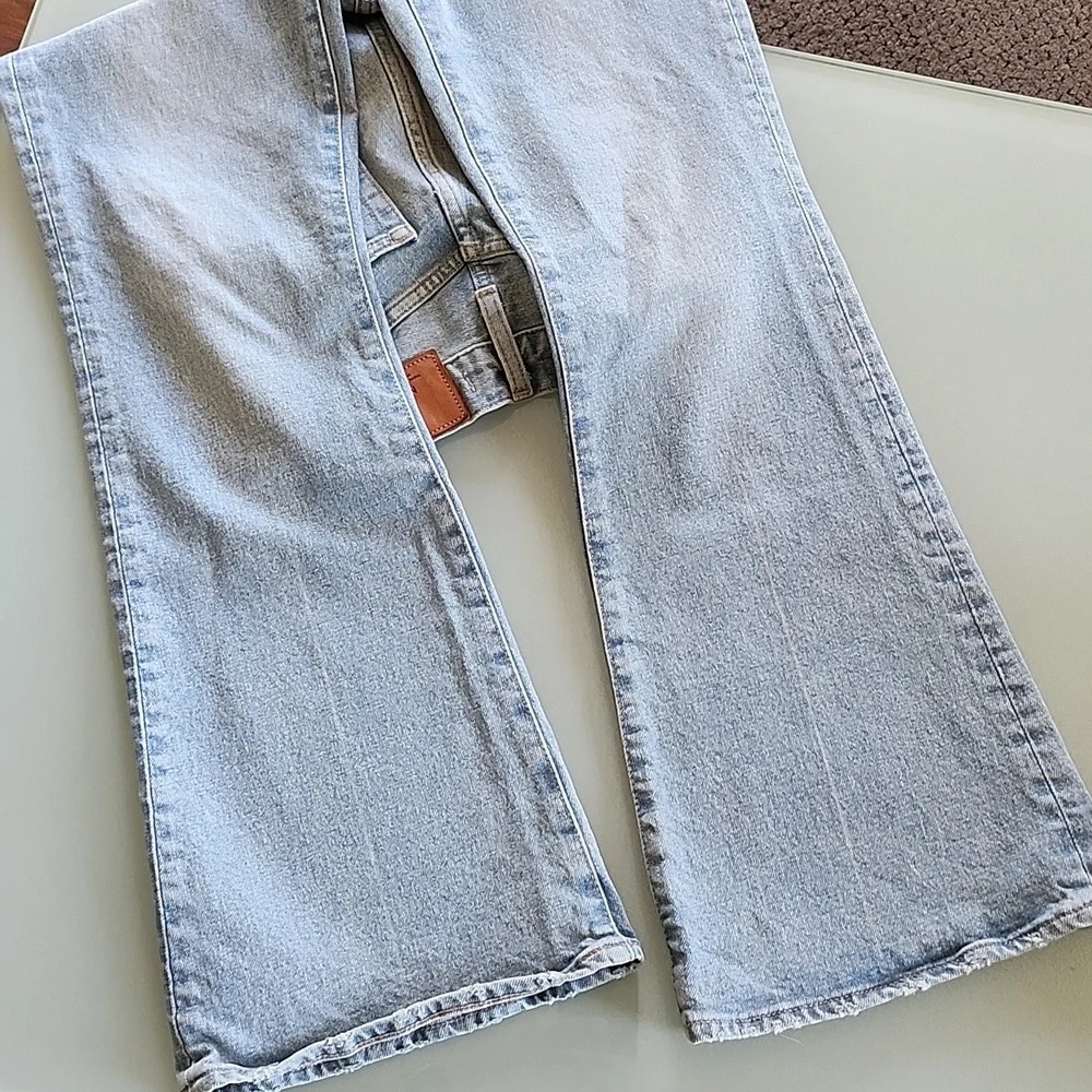 Moussy MVS Flare High Rise Flare Jeans Size 24